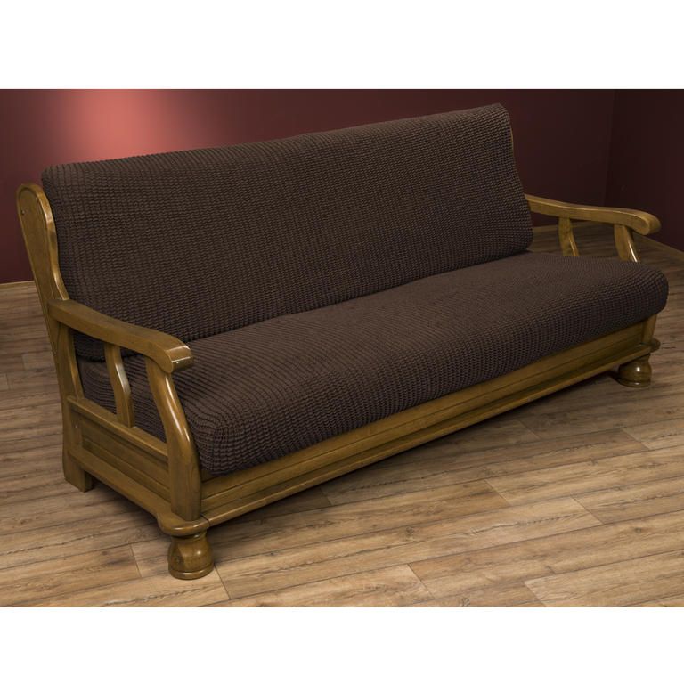 trojkreslo s drevenými rúčkami (š. 170 - 200 cm)