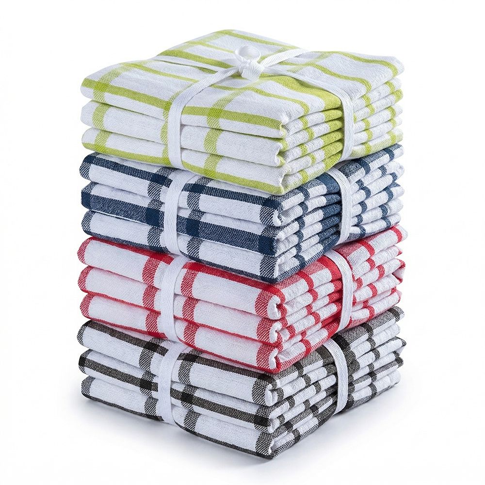 Utierky z egyptskej bavlny MÁJA mix 50 x 70 cm 12 ks