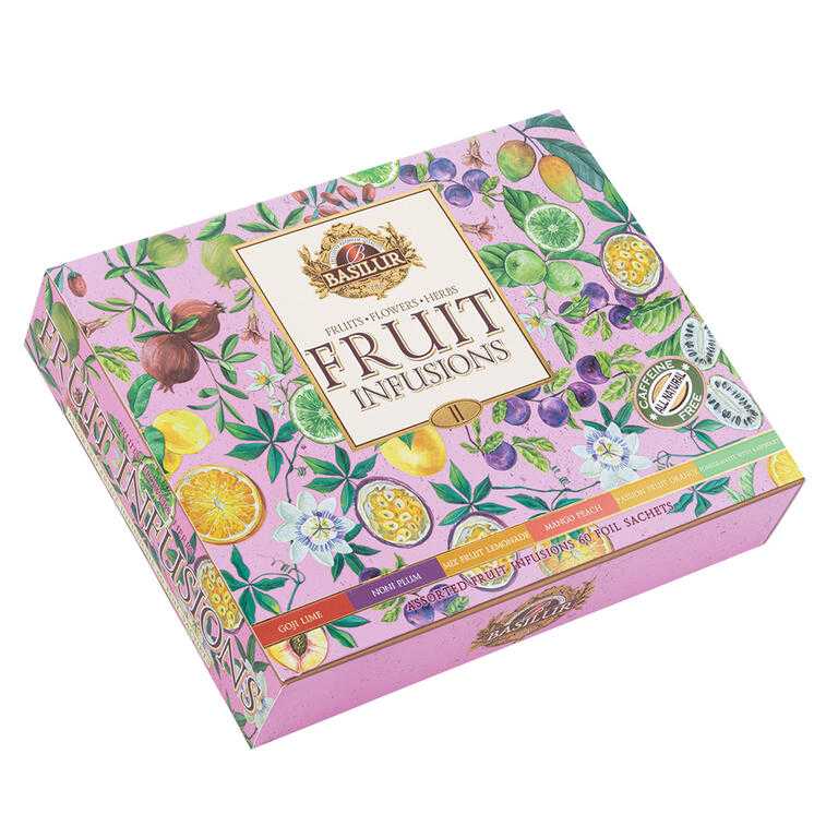 Darčeková kazeta čajov FRUIT INFUSIONS Assorted 60 sáčkov