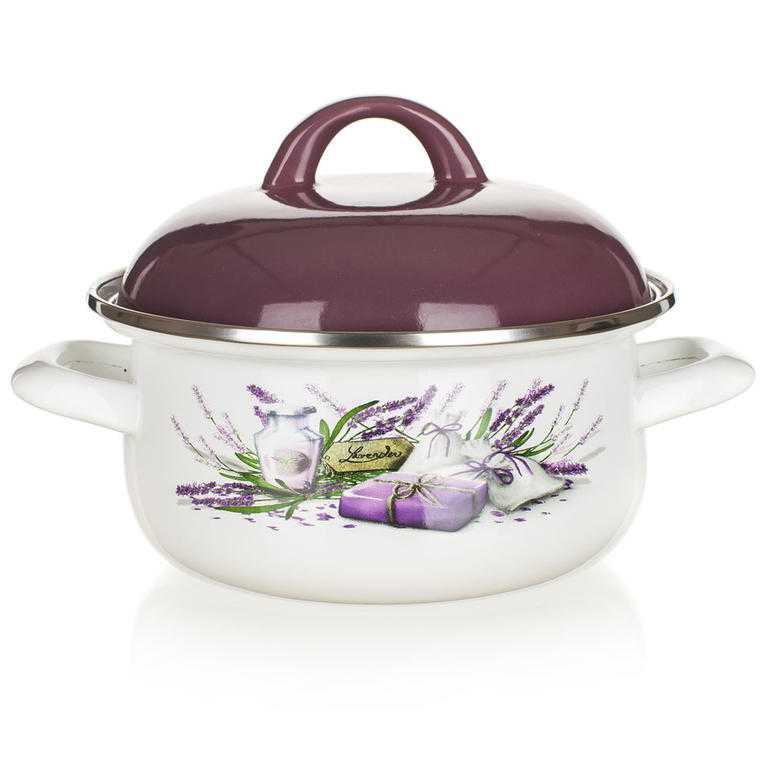 Smaltovaný kastról Lavender, BANQUET