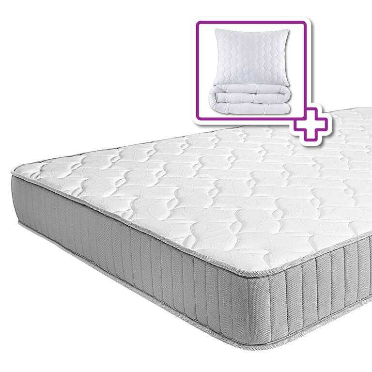 Obojstranný matrac VISCOFOAM DUO 20 cm + prešívané periny s Aloe Vera ZADARMO
